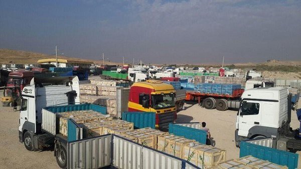 ترانشیپ ۲۵۰ هزار تن کالا از پایانه‌ های مرزی خوزستان